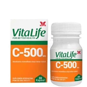 كبسولات VITALIFE C-500 لصحة وتقوية مناعة الجسم