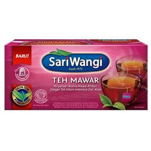 شاي الورد من SariWangi