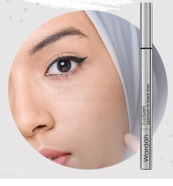 Wardah EyeXpert Optimum Hi-Black Liner ١ غ - Eyeliner Spidol Waterproof